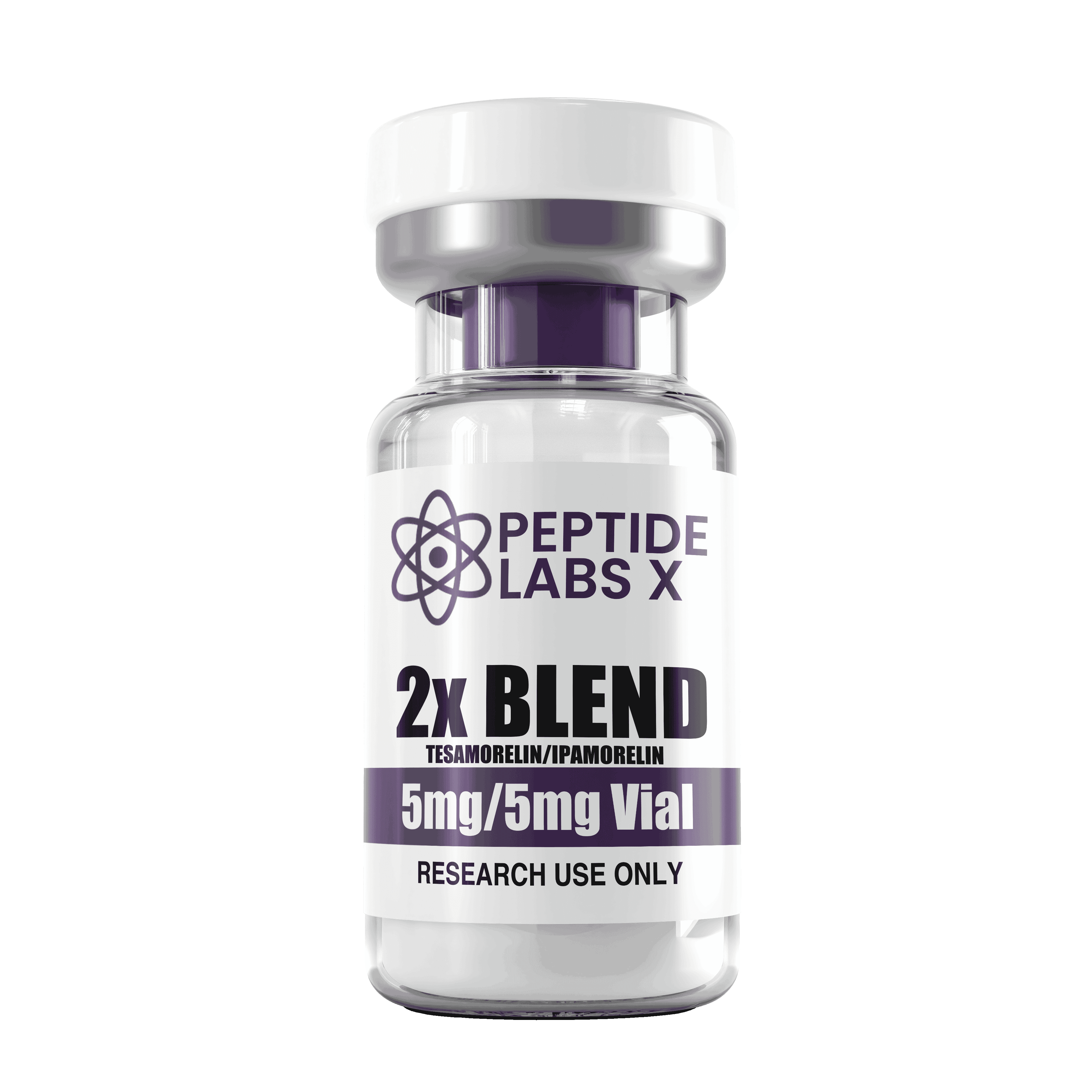 2X Blend Tesamorelin (5mg) / Ipamorelin (5mg)