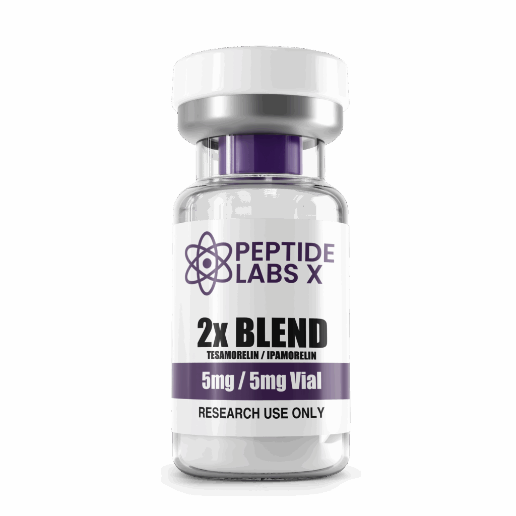 2X Blend Tesamorelin (5mg) / Ipamorelin (5mg)