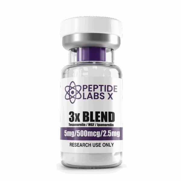 3X Blend Tesamorelin (5mg) / MGF (500mcg) / Ipamorelin (2.5mg)