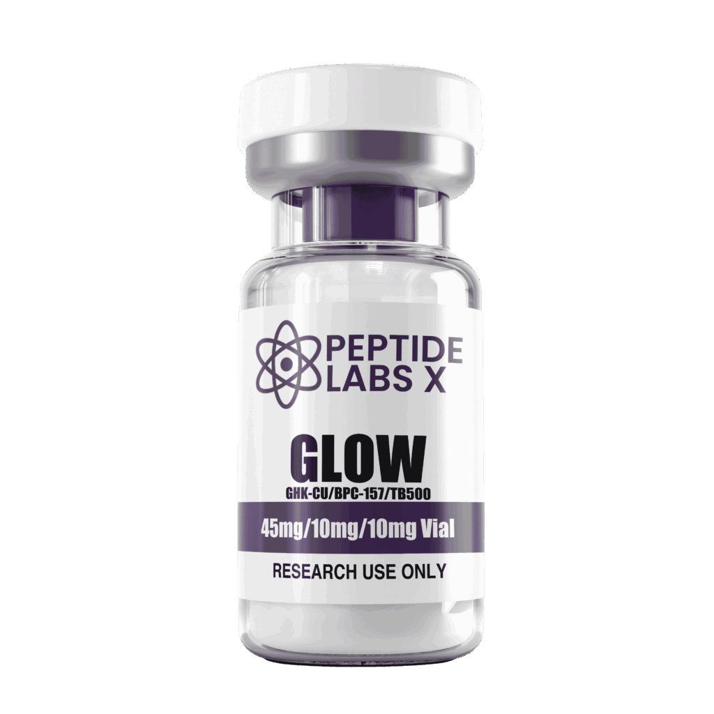 Glow 65mg GHK-CU (45mg) / BPC-157 (10mg) / TB500 (10mg)
